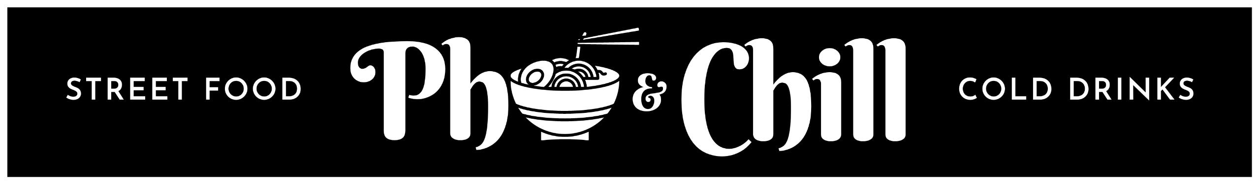 Restuarant banner that reads 'street food and cold drinks'